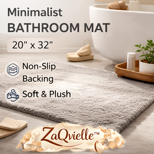 ZaQvielle™ Minimalist Bathroom Mat 20"x32"